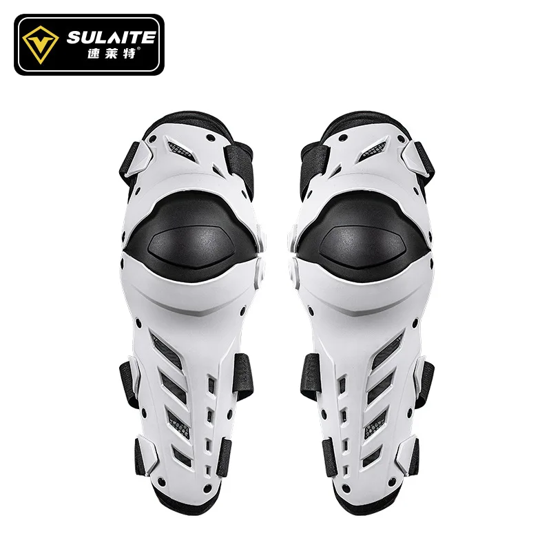 sulaite-motorcycle-knee-pads-men-tpu-knee-guards-adjustable-strap-anti-slip-outdoor-riding-gear-motocross-leg-protector-black