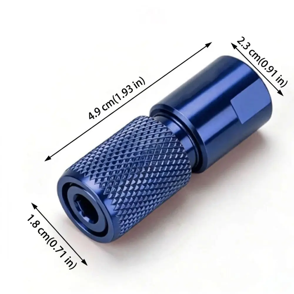Chrome Vanadium Steel Universal Quick Release Adapter Compact Design Lightweight Design Self-Locking Hex Shank Adapter