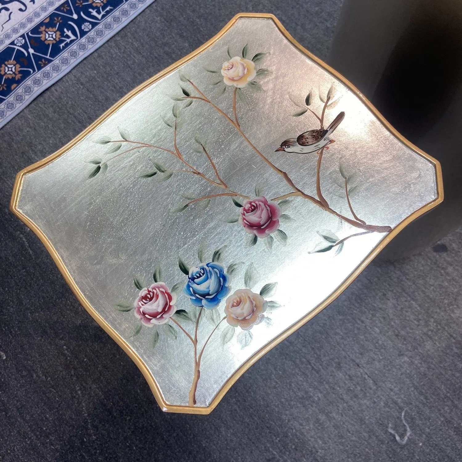 Classical coffee table fashion sofa American living room light luxury household new Chinese creative entrance storage