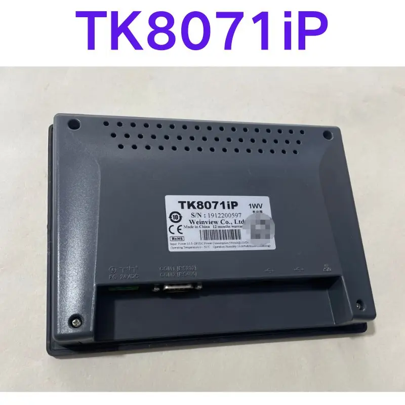 Second-hand test OK TK8071iP touch screen