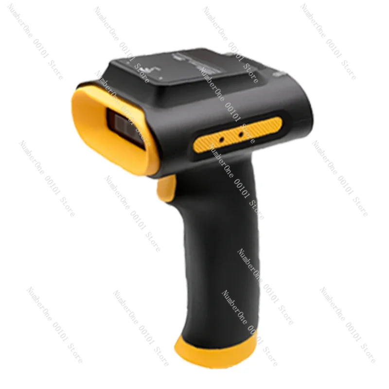 UHF RFID Handheld Barcode Scanning Gun Barcode QR Code Barcode Reader 915mhz Handheld Large Data Collector