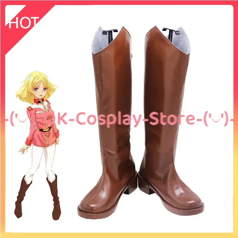 

[Custom Made] Sayla Mass Cosplay Shoes PU Leather Shoes Halloween Carnival Boots Cosplay Prop