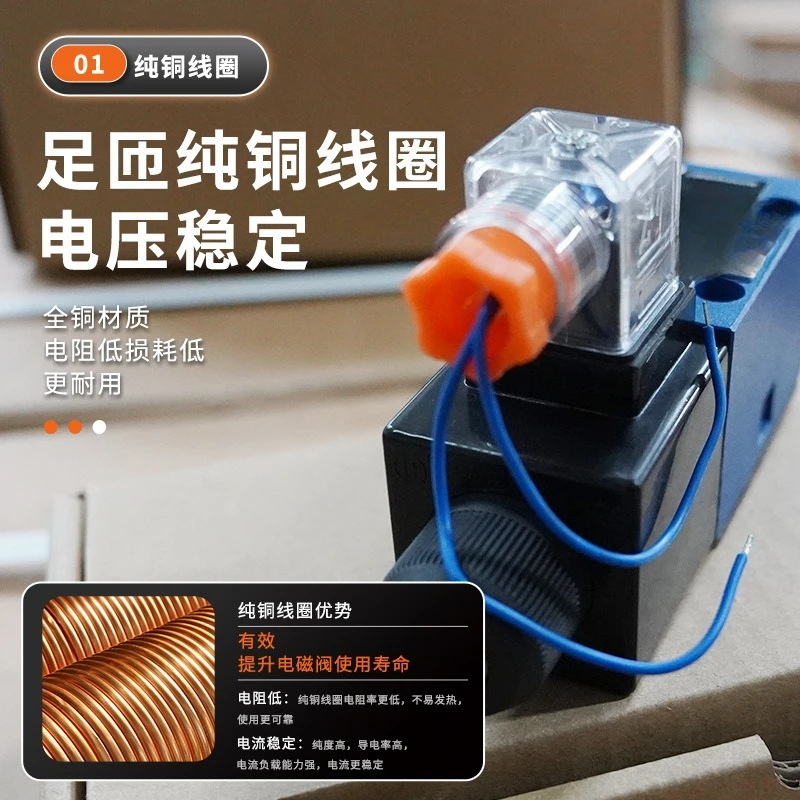 solenoid valve reversing control valve two-way