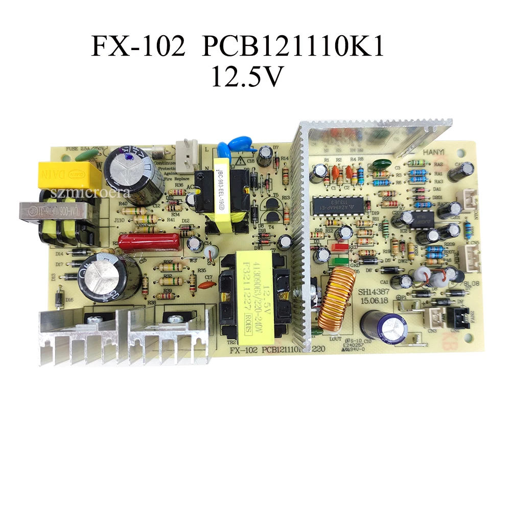 FX-102 PCB121110K1 12.5V 220V Red Wine Cabinet Power Board Power Supply Refrigerator Accessories Power Circuit Board