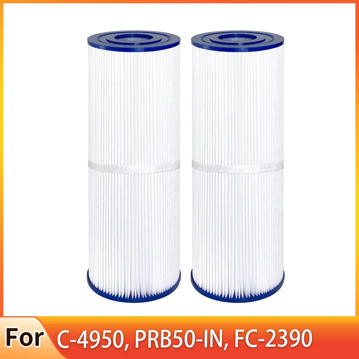 04075 Cartuccia filtro spa per C-4950, PRB50-IN, FC-2390, Guardian 413-212-02, filtro serie J200, 03FIL1600, 373045