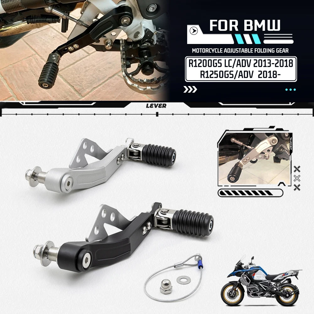 Adjustable Pedal Lever For BMW R1200GS R1250GS LC ADV 2013-2026 Motorcycle Gearbox Control Specific Shift Pedal Lever