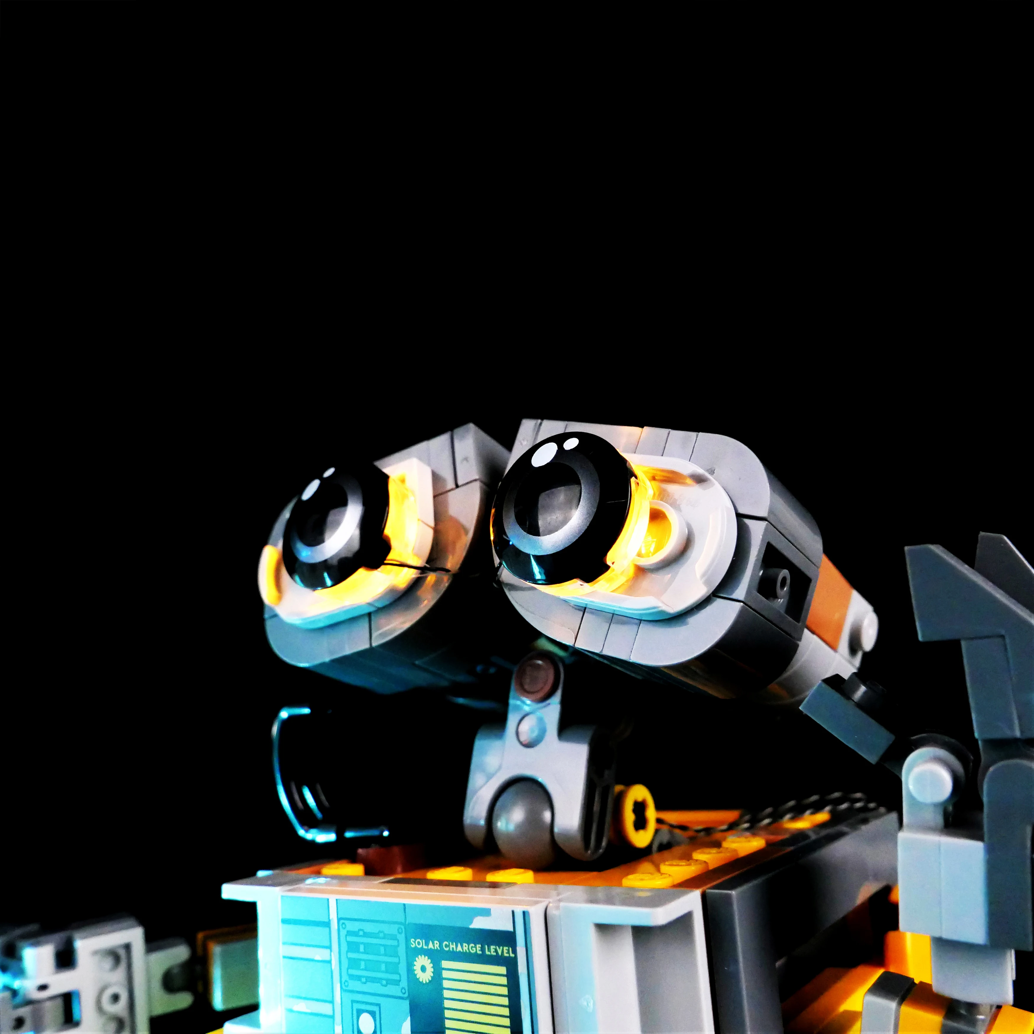مجموعة إضاءة LED متوافقة مع مكعبات بناء نموذج روبوت 43279 ملحقات مصابيح التحكم عن بعد للعرض (الأضواء فقط) #4