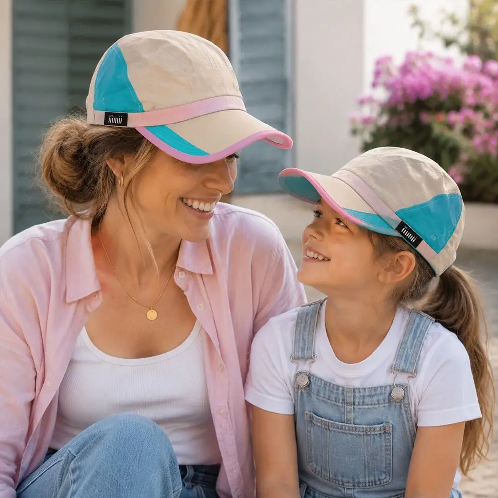 Casual Spring Summer Baseball Cap Quick Drying Breathable Dad Cap Parent-Unisex Adjustable Peaked Hat for Men Women
