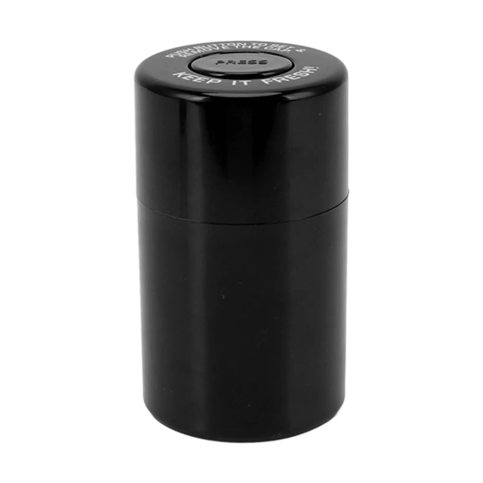 Round Airtight Plastic Stash Jar – Smell Proof Herb Storage Container, Sealed Tank for smoking Essentials