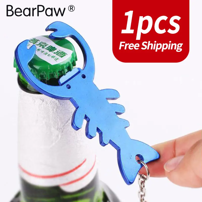 Mini Shrimp Bottle Opener Lobster Bottle Opener Scorpion Bottle Opener Portable Bottle Opener With Key Ring Home Keychain