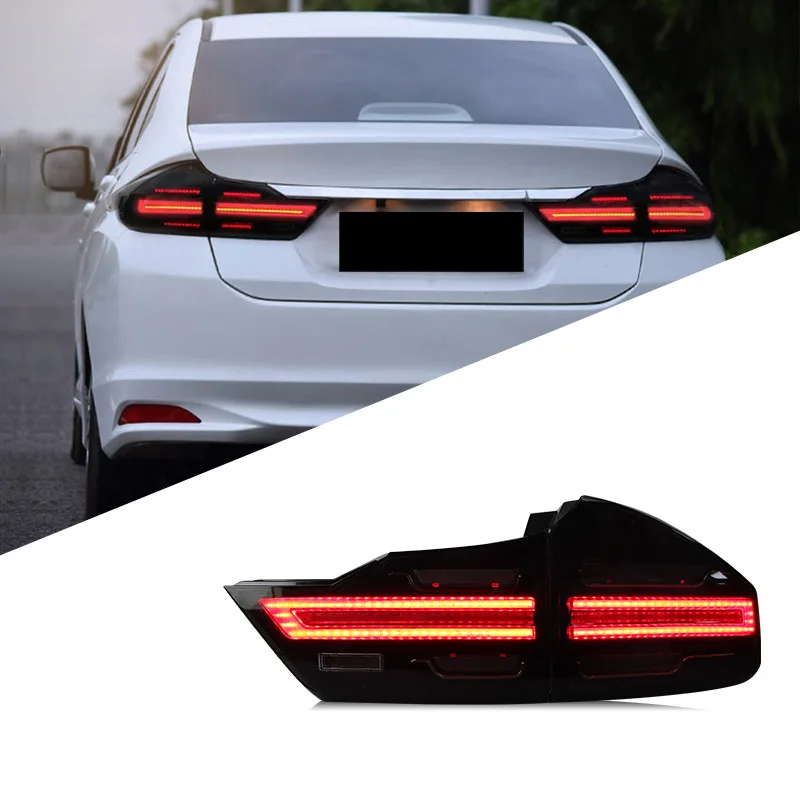 

Suitable for Honda 15-20 new front fan tail light assembly modified Porsche LED running light running water turn signal