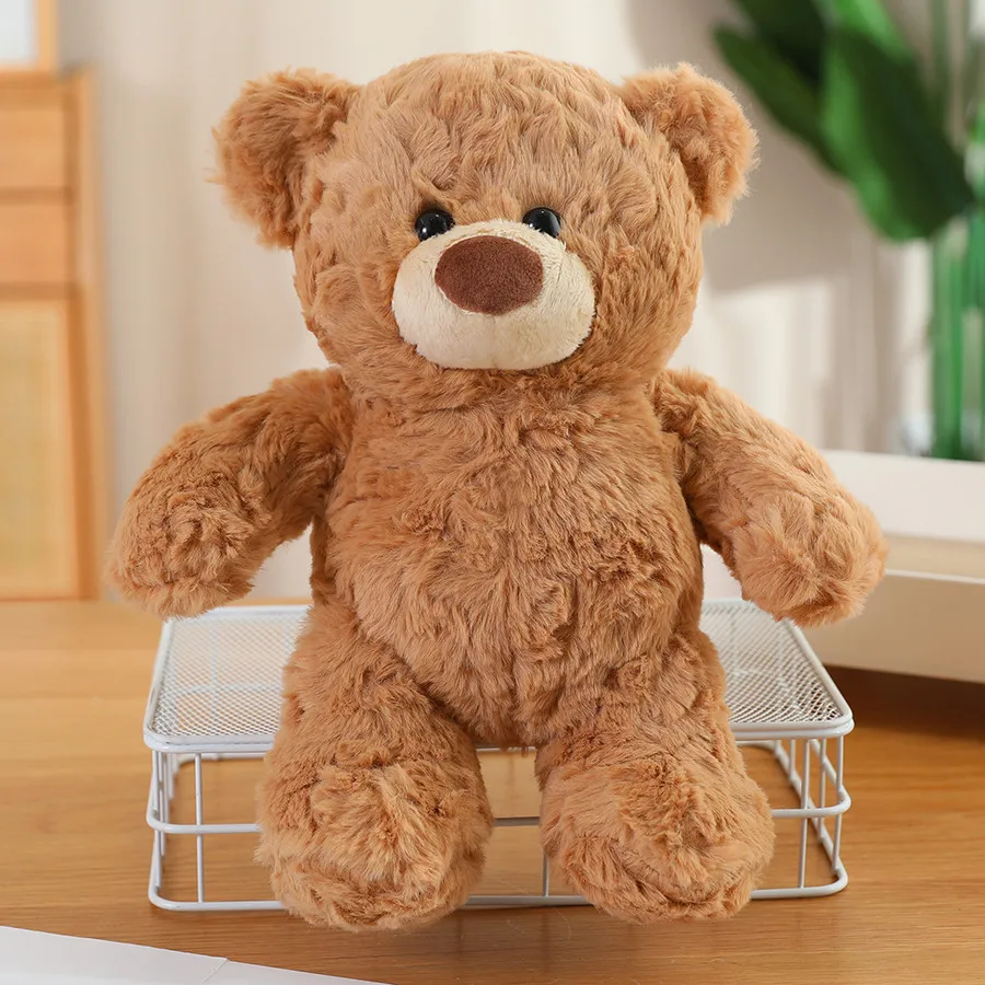 Nieuwe driekleurige berenknuffel voor koppels, teddybeer knuffelpop, schattige kleine berenknuffelpop