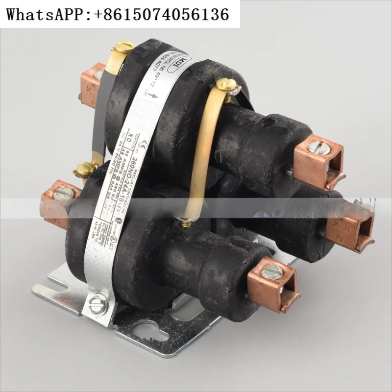 Match 360NO-24D-18 24V 60A equipo de control industrial contactor de relé de olla de explosión
