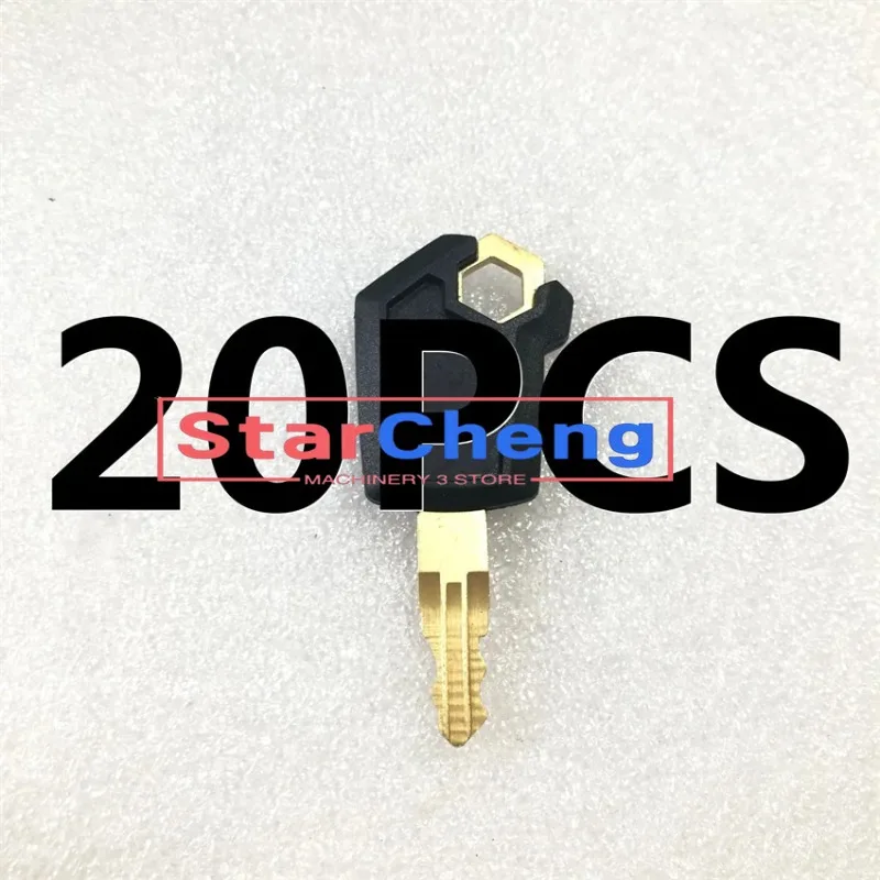 Higher Quality for Caterpillar Tractor Loader Truck 5P8500 Heavy Equipment Ignition Key  20 pcs Copper Key New Excavator Parts