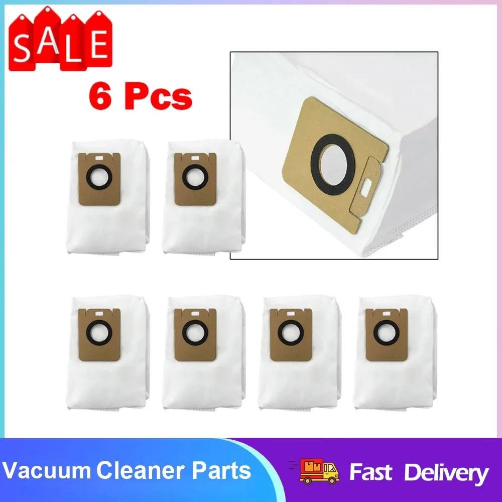 6pcs Accessories Dust Bags Collector Set For IMOU RV-L11-A 3 In 1 Vacuum Cleaner Replacement Dust Bags Spare Parts