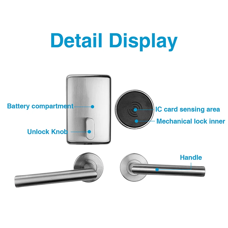 مفتاح ذكي إلكتروني مقاوم للماء بسعر منخفض للفندق