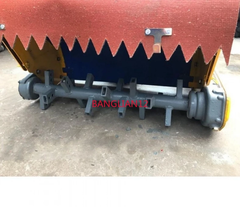 Agricultural walking tractor rotary tiller ground rake