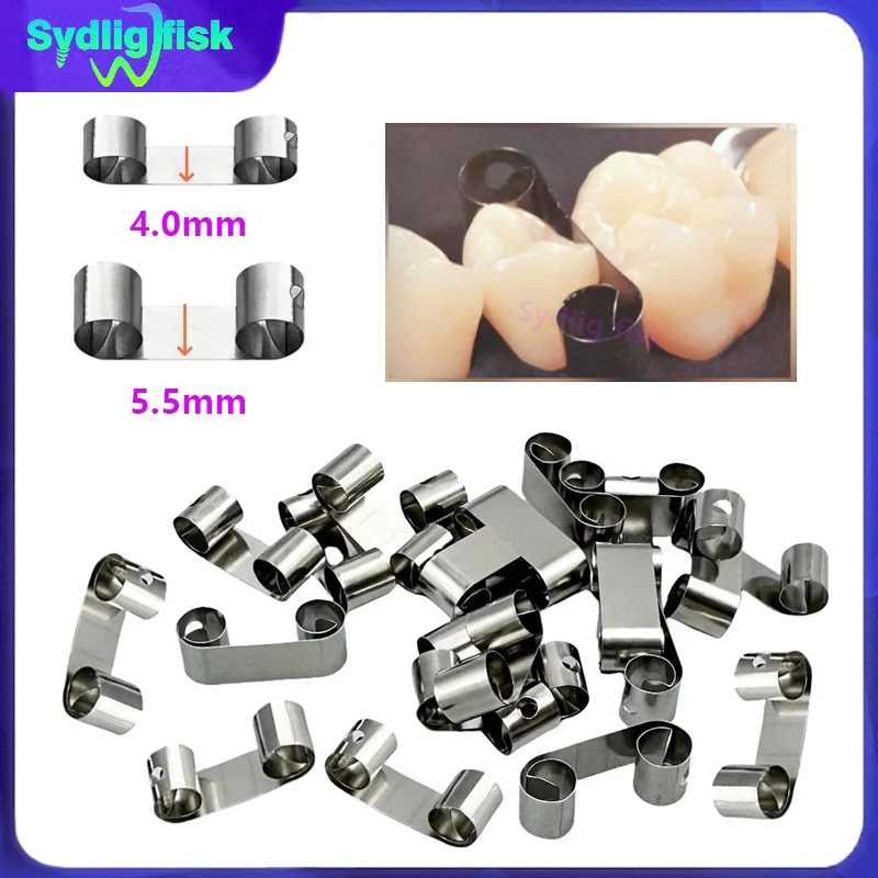 20Pcs/box Dental Wedge Guard Fender Matrices Sectional Matrix System Adjacent Tooth Protection Matrix Inner Guard Baffle Matrix