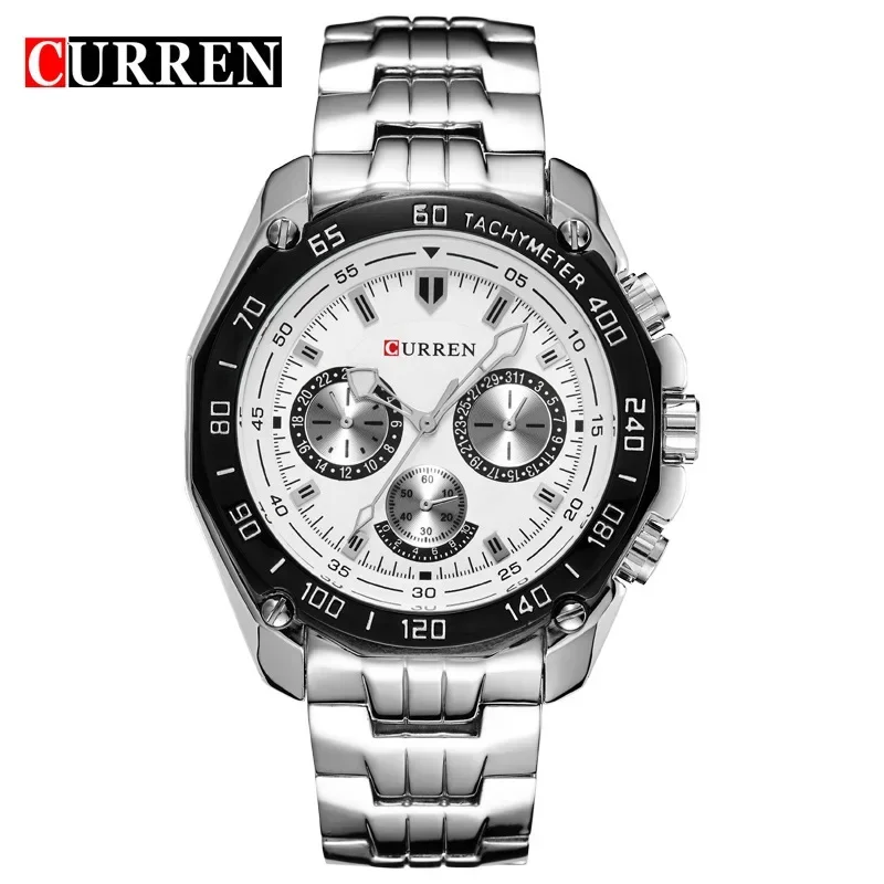 

Curren 8077 Men's Quartz Watch Waterproof Men's Casual Business Watch Watch Small Dial