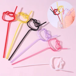 Multicolor Reusable Drinking Straw Cute Straws For Drinking Water Juice Beverage Milk Drinkware Wedding Party Accessories Tools