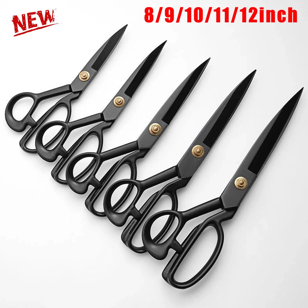 Professionelle Nähschere, Schneiderschere, Stickerei, Stoff, Handarbeiten, Schneiden, Nähen, Bastelbedarf, Schere für Zuhause