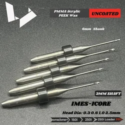 imes-icore T33 T32 T31 T12 T11 T17 3mm Shaft Single Blade Double Blades Radius Milling Tools for PMMA Cutters