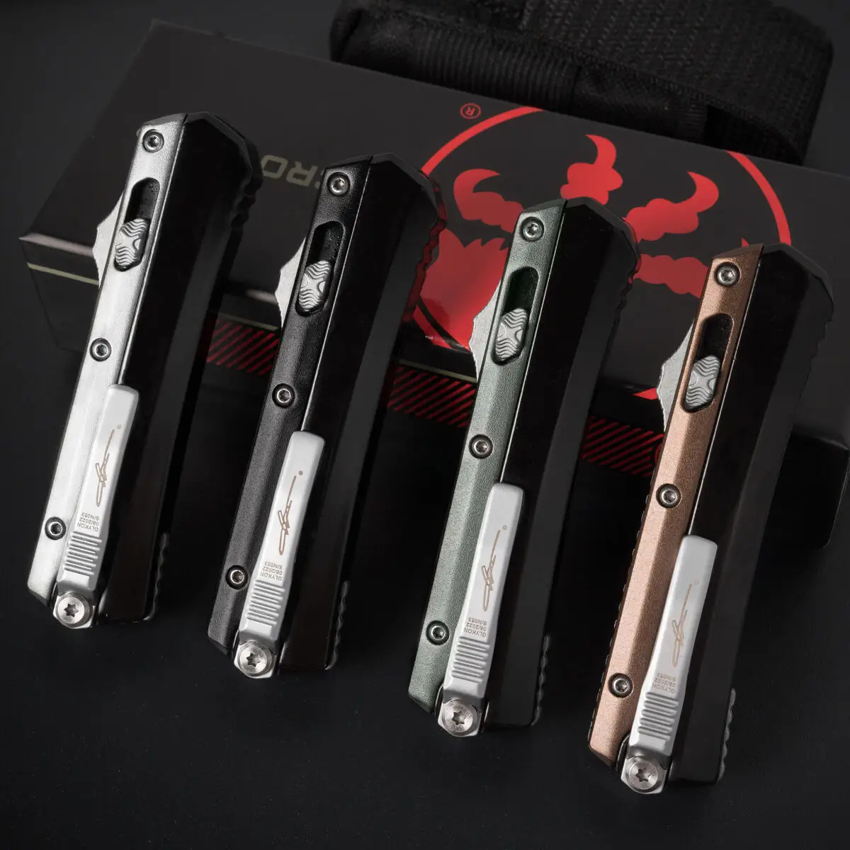 

Glykon SERIES MINI MICRO Тактический OTF TECH M390 Ручка из стали и цинкового сплава для кемпинга на открытом воздухе Карманные корабли для самообороны EDC