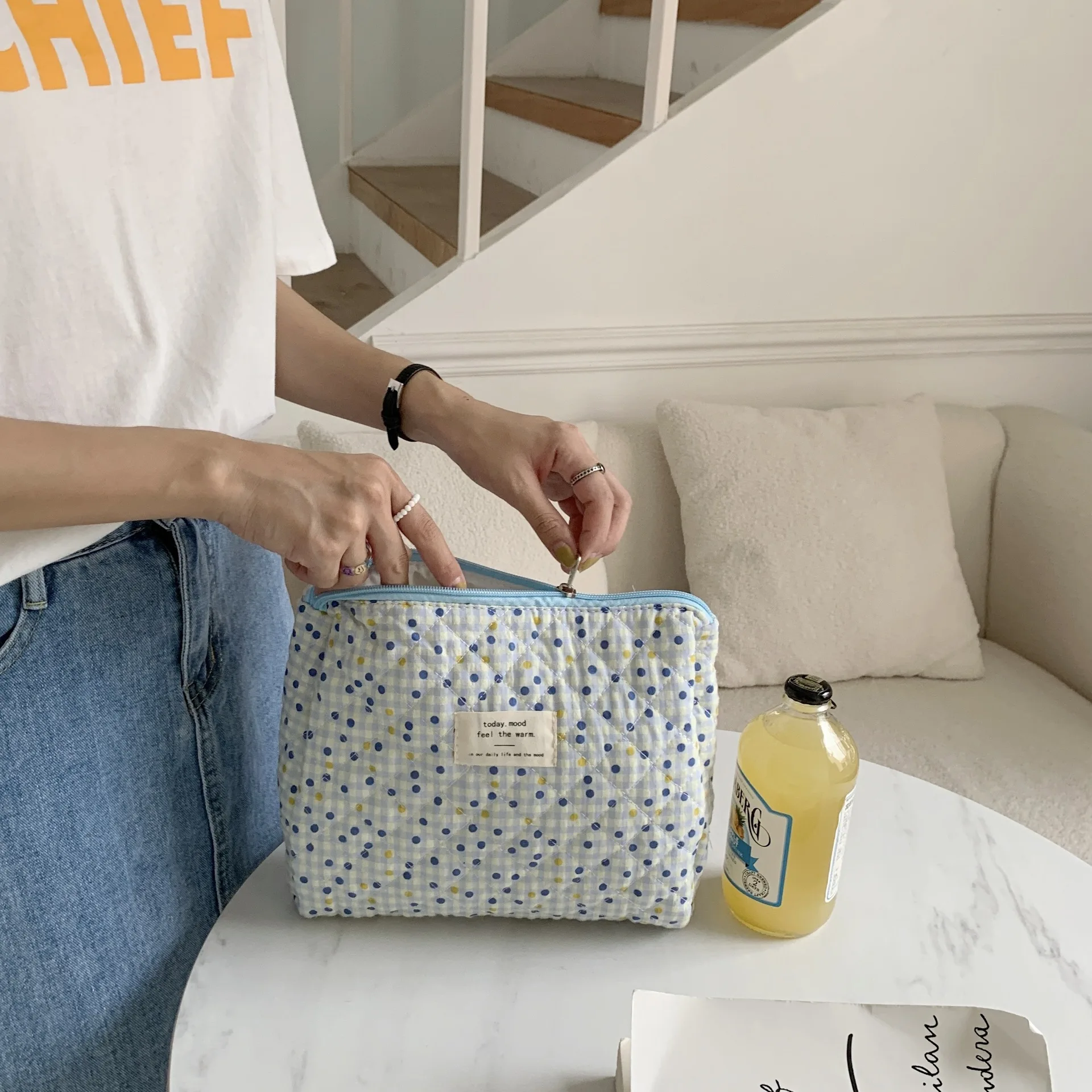 Große Kapazität Damen Kosmetiktaschen Fällen Casual Damen Kleine Aufbewahrungstasche mit Reißverschluss Weibliche Reise Clutch Bag Kleine Handtaschen – Detail 27