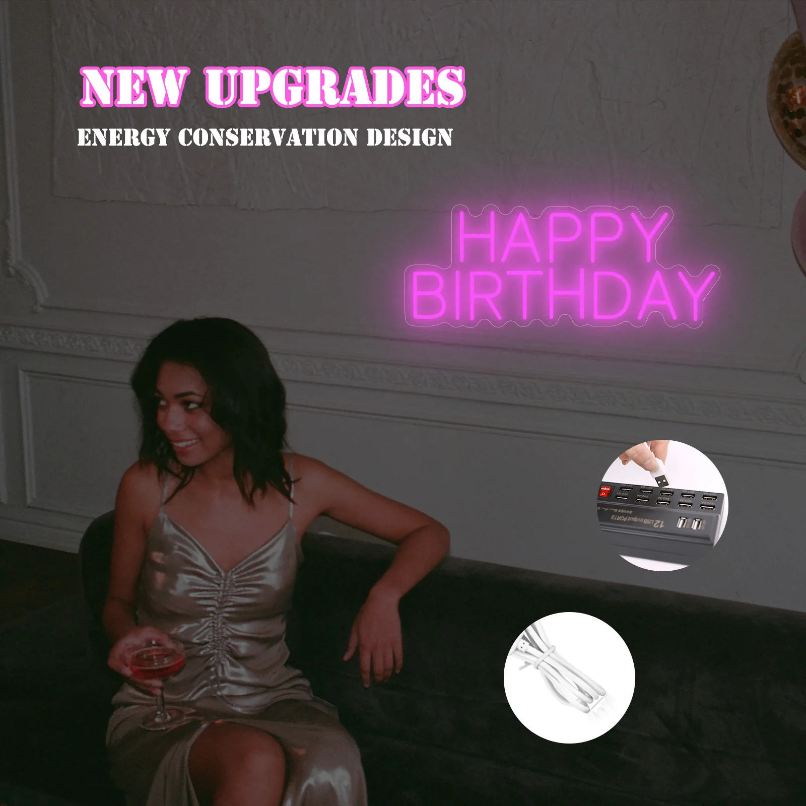 مخصص النيون تسجيل Led اسم ضوء للأطفال اسم علامات مخصصة في سن المراهقة هدية Led النيون تسجيل ل جدار ديكور ديكور غرفة نوم شخصية #5