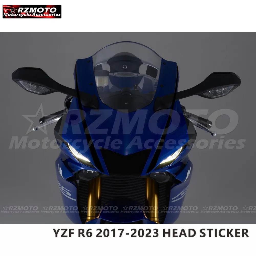 Motorcycle Front Pull Decals YAMAHA YZF R6 2017-2022 Reflective Sticker for YZF600 R6 2017 2018 2019 2020 2022