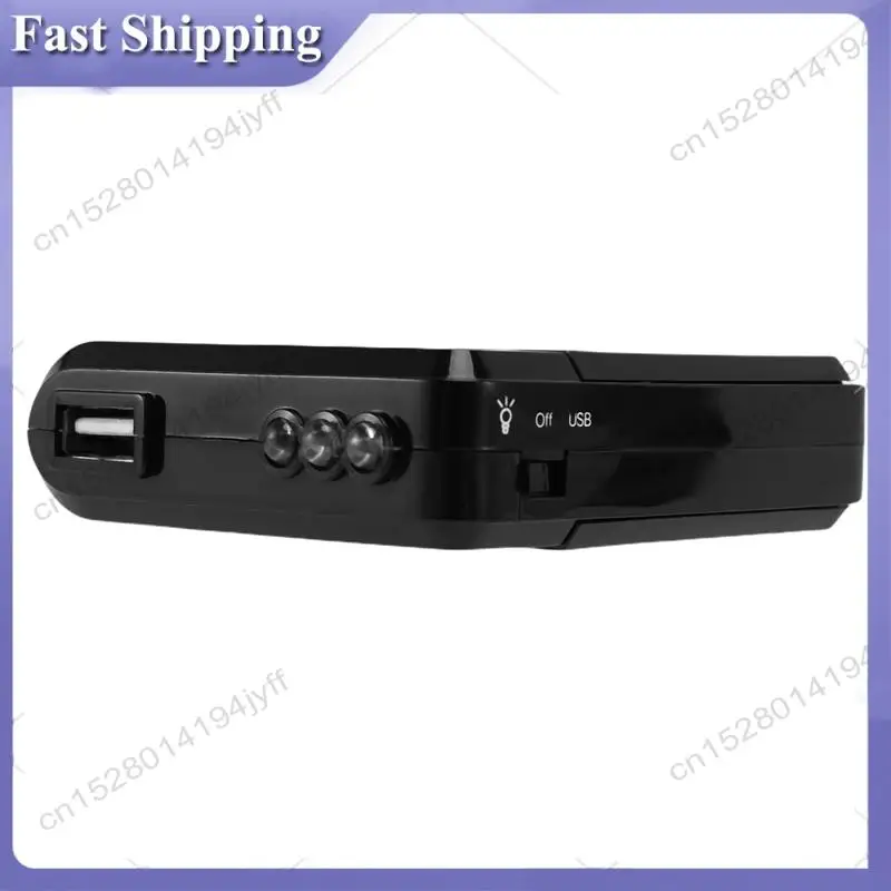 

-ABDH 6Pcs Black 4X AA Battery Portable Emergency Power Charger USB For Cell Phone