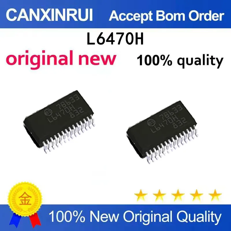 (5pcs-100pcs）L6470HTR L6470H SMT TSSOP-28 intelligent SPI motor driver integrated IC chip