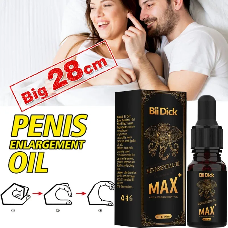 10 Stuks Penies Vergroting Olie Penis Verdikking Groei Toename Big Dick Vergroten Voor Mannen Verbeterde Erectie Sex Big Cock Massage Olie