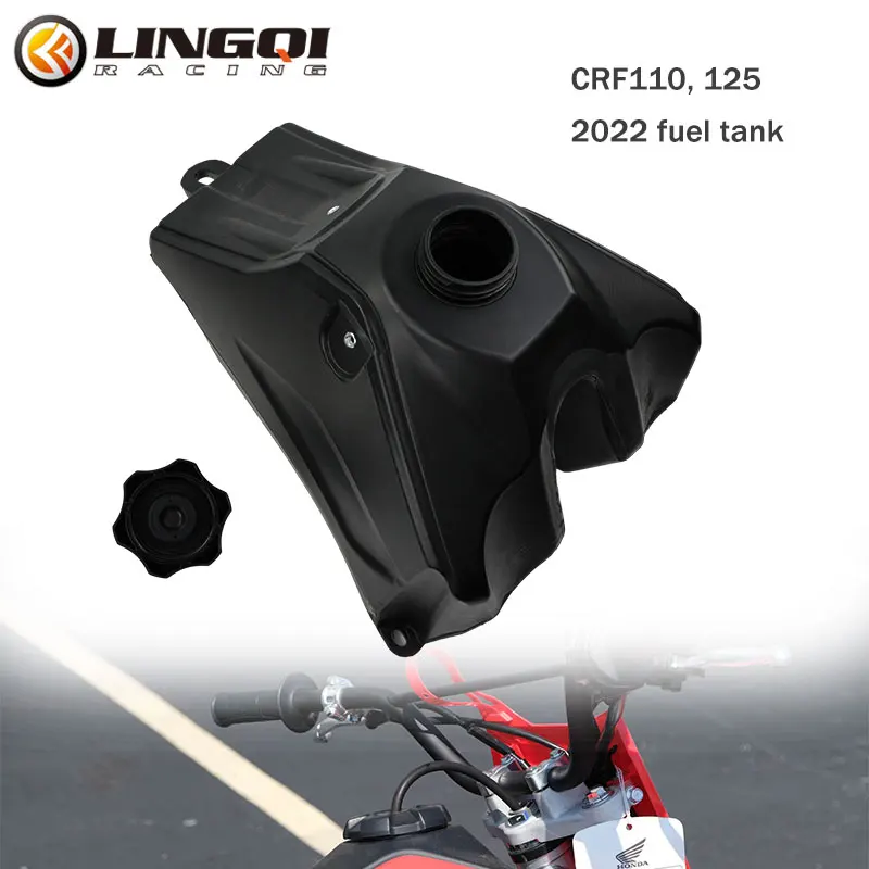 Motorcycle CRF110 CRF125 Fuel Gas Tank Oil Cans Gasoline Tanks For  CRF 110 CRF 125 2022 Pit Dirt Bike Accessories