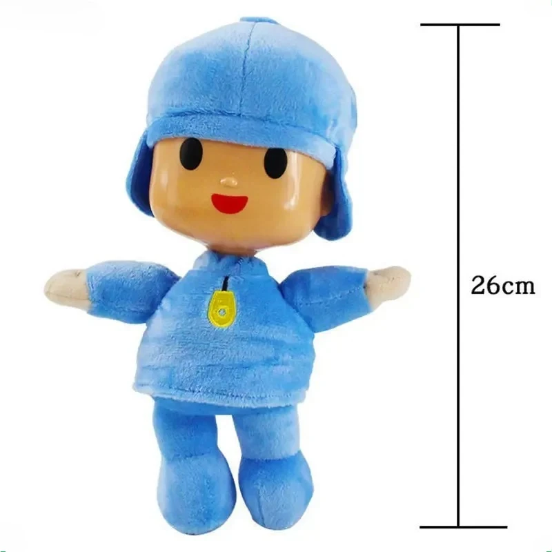 Nuovo caldo simpatico peluche childe tranquillamente Pocoyo peluche Barto anatra cucciolo Lula Aili elefante bambola regalo di compleanno regalo di festa