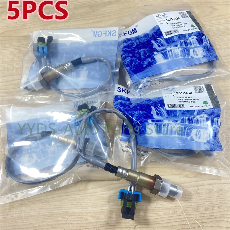 

5PCS For 2009-2011 Chevrolet Traverse Oxygen Sensor Lambda Sensor GL-24815 12584050 12607333 12612430 234-4815
