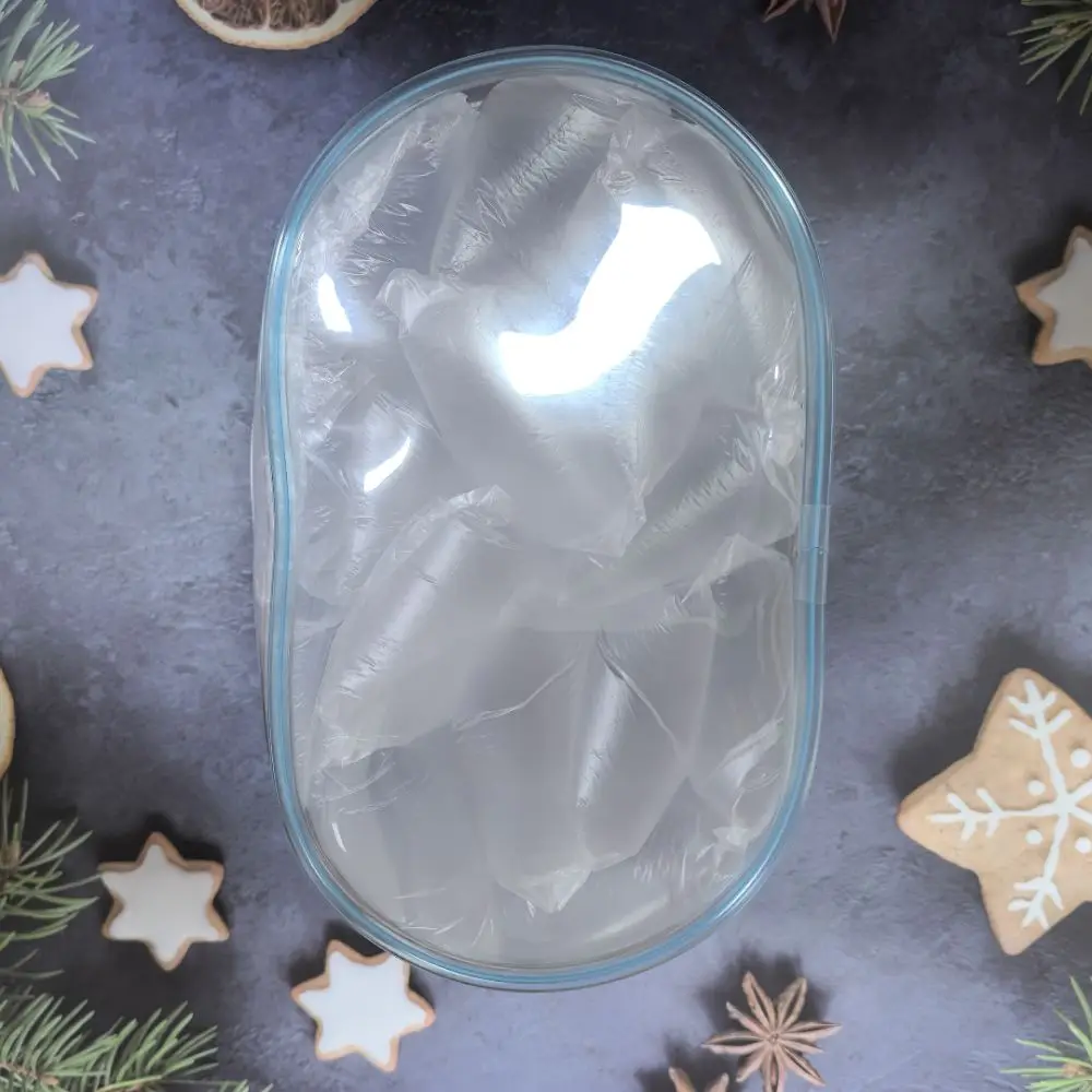 Transparent 20cm Cotton Doll Display Box Dustproof PVC 20cm Doll Takeaway Bag Doll Display Multifunction