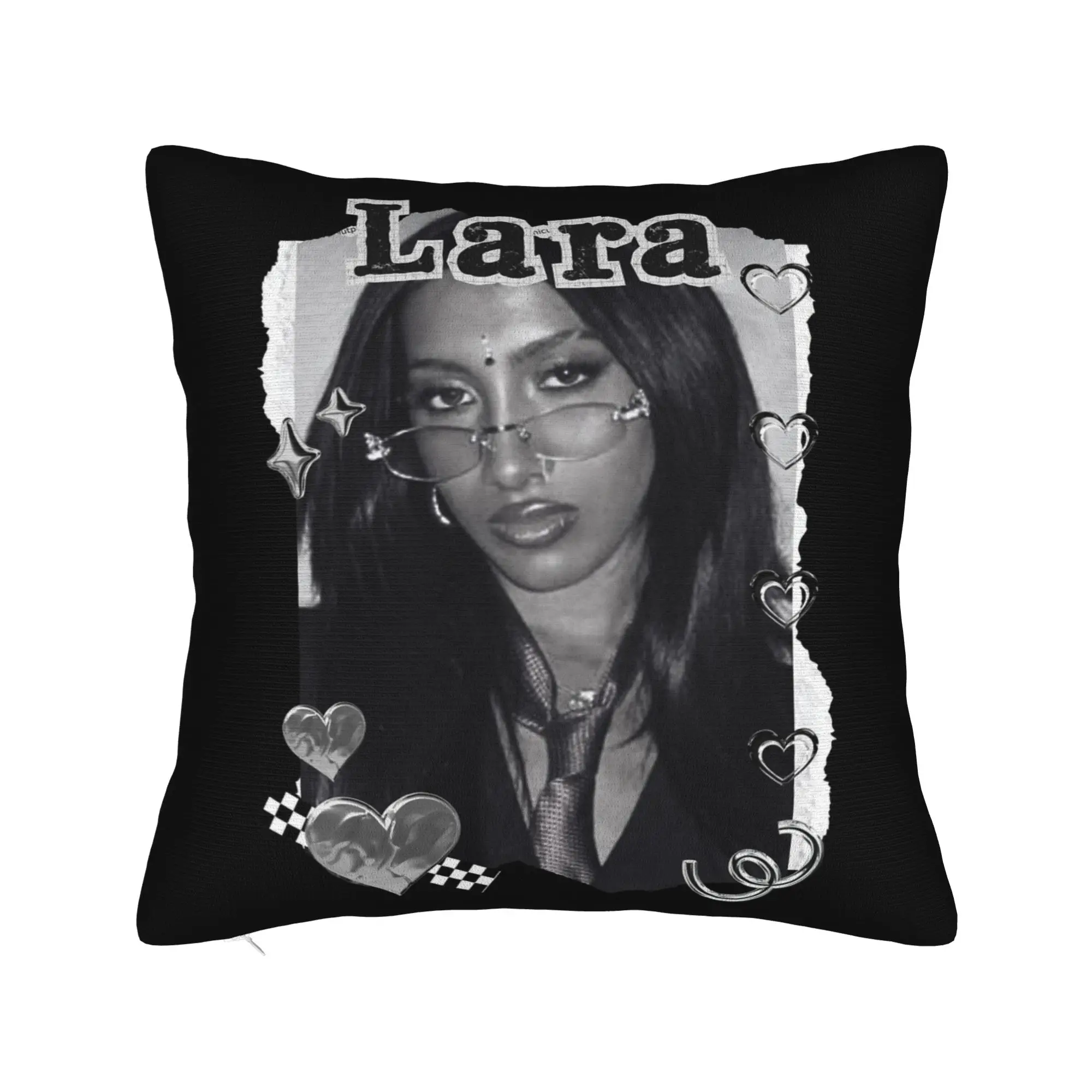 Lara Katseyes Kpop Girl Group Pillowcase Printed Cushion Cover Decorations  Throw Pillow Case Cover Seat Zippered