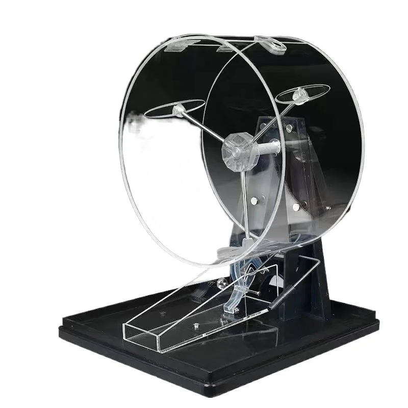 Large gold lucky number shaker, lottery machine, large turntable, two-color ball shaker, number selector, opening bidding