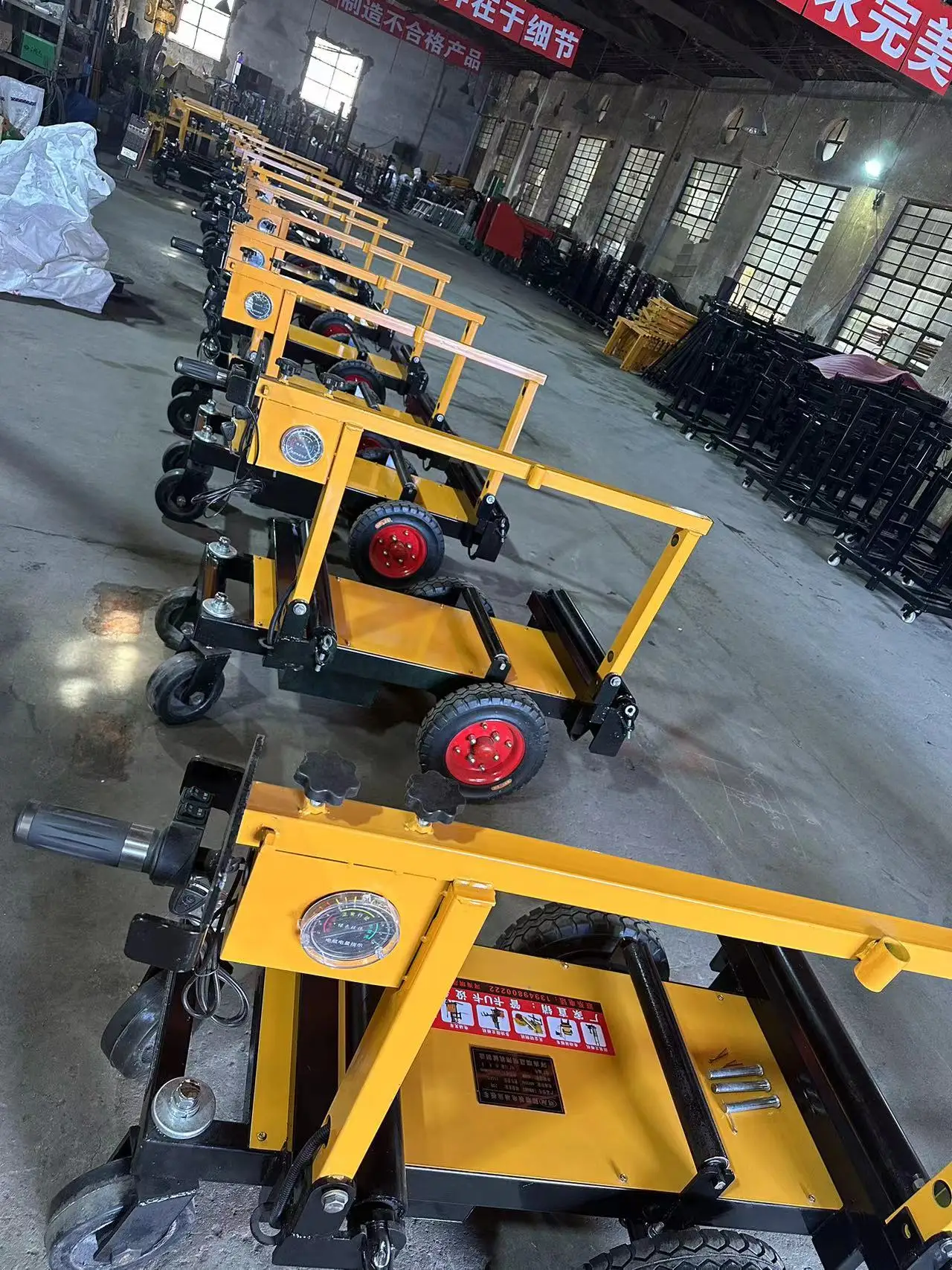 Hot Products Small Electric Wall Panel Truck Hand Push