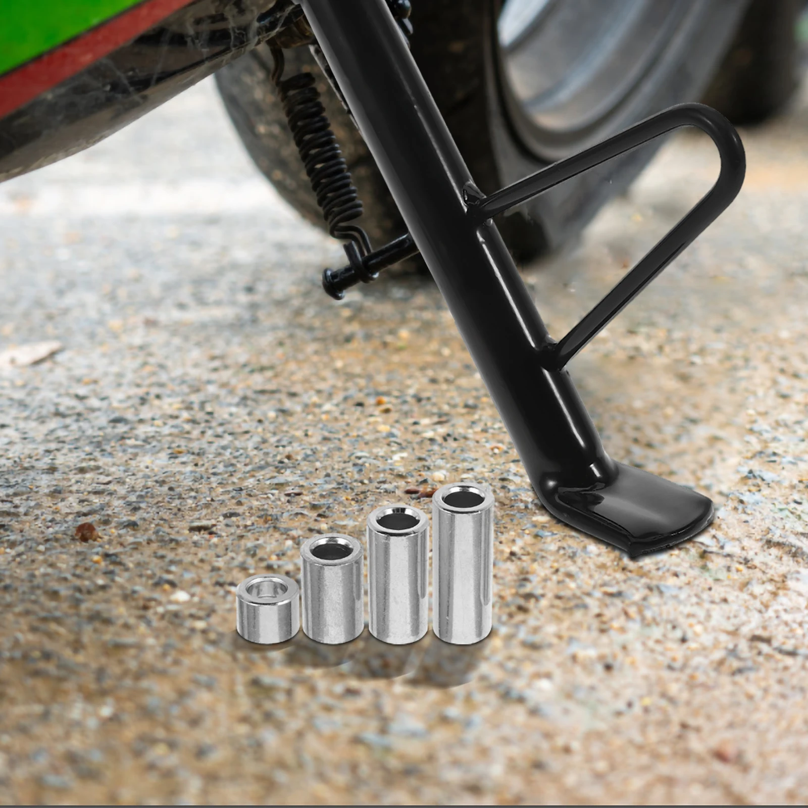 

4pcs Electric Vehicle Axle Bushing Front Rear Wheel Roller Iron Material Motorcycle Car Lug Nuts Socket Set