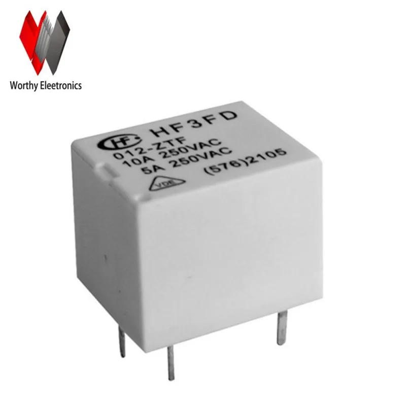 

Free shiping wholesale 10pcs/lot relay HF3FD-012-ZTF