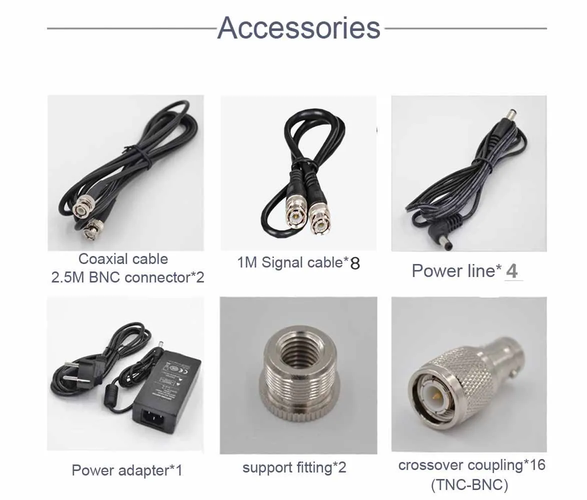 Sistema di distribuzione dell'antenna LCZ ua845 / 890 unità di amplificazione del segnale professionale 500-950MHz UHF Microfone Splitter Collector