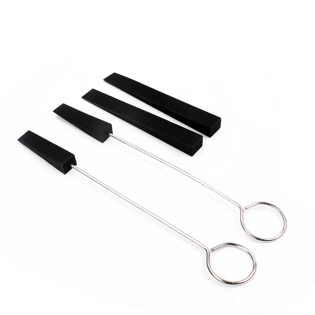 

4 PCS/ Set Professional Piano Tuning Fork Tuning Mute Kit Piano Tuning Tool Accessories Piano Repair Parts