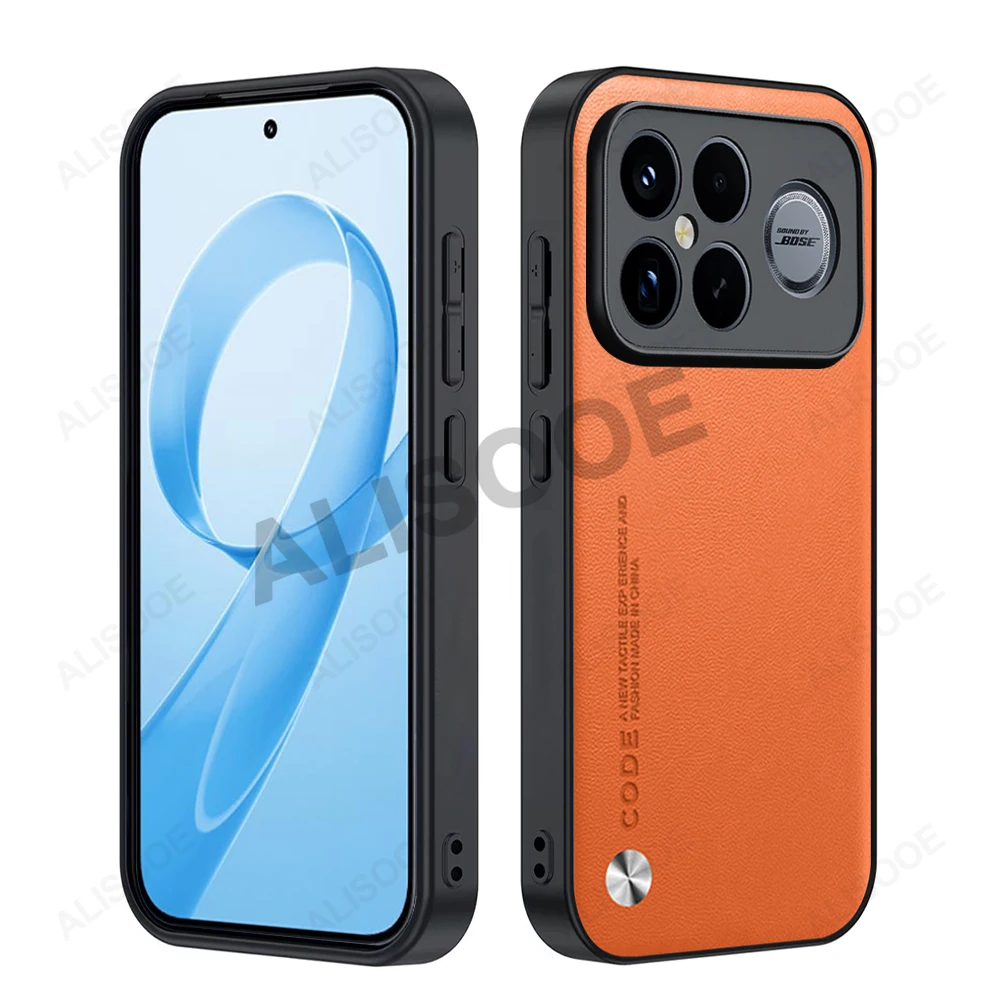 Für POCO F9 Ultra POCO F8 F9 Pro F7 F6 F5 F4 GT Hülle Abdeckung Modische Fasertextur PU-Leder Kunststoff Schutz Capa Funda – Detail 10
