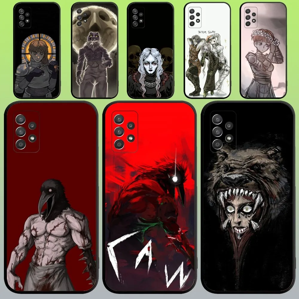 F-страх и H-голод игра чехол для телефона для Samsung Galaxy A20,A21s,A22,A31,A32,A52,A53,A72,73,A80,A91 мягкий черный Чехол