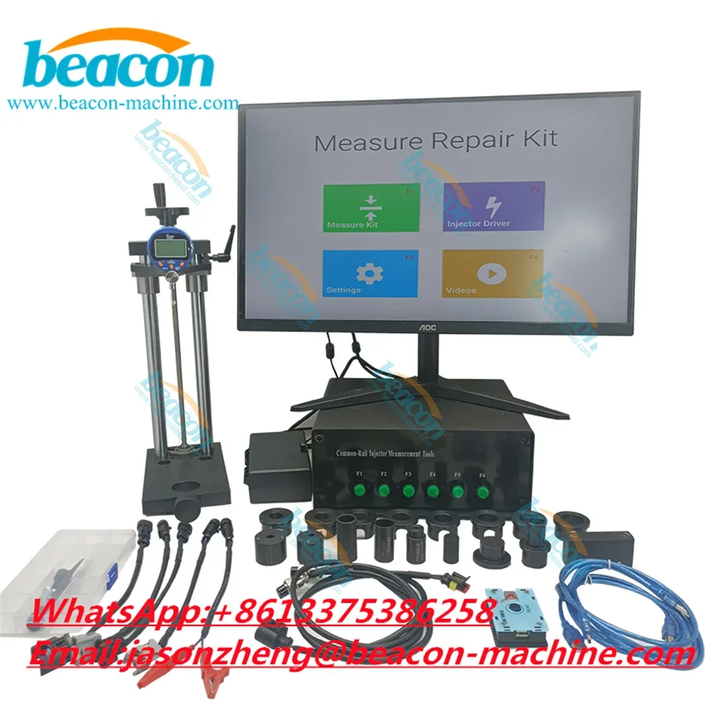 CRM920 Common Rail Injector Stage 3 Measuring Tools Car Repair Tool