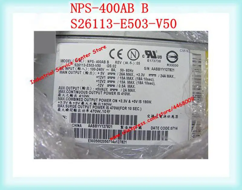 S26113-E503-V50 NPS-400AB B REV: 07 نسخة آلة المعدات #1