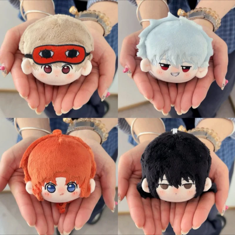 

Anime Gintama 8cm Nunu Plush Pendant Dolls Kagura Gintoki Shinpachi Kamui Okita Sougo Mini Dango Character Plush Toy Fans Gifts