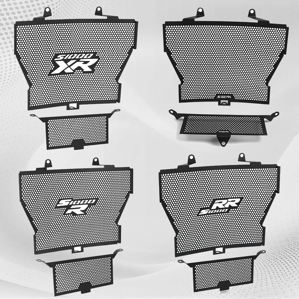 

S 1000 R XR RR Motorcycle Radiator Guard Protection Cooler Grill Cover Protector FOR BMW S1000R S1000XR S1000RR HP4 2010-2018